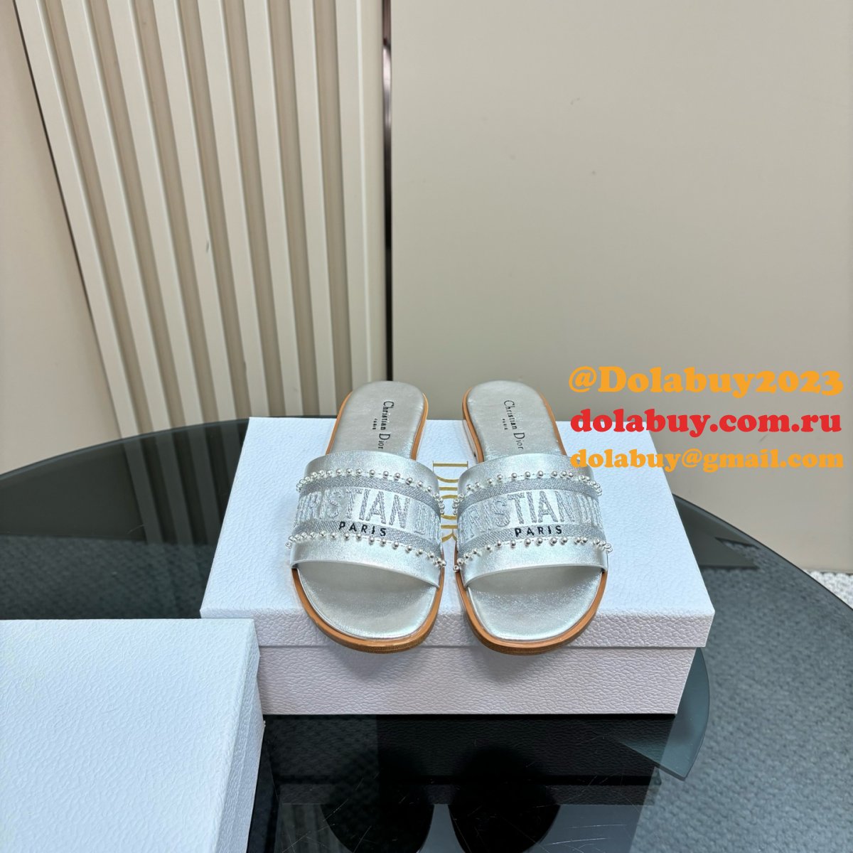 7 Star Dior Dway Slide Women Slippers