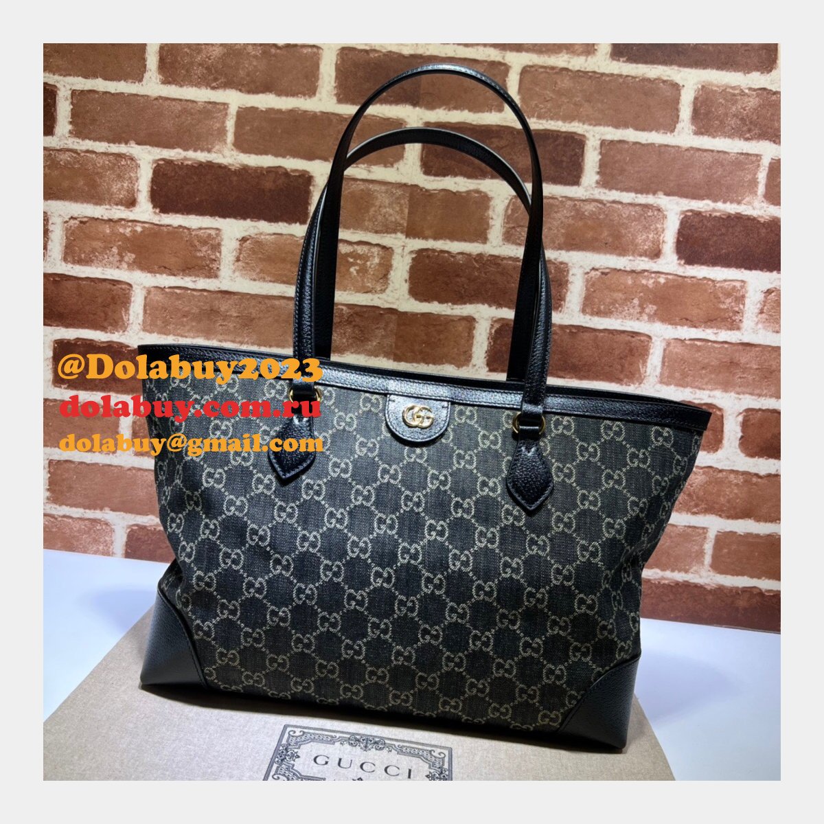 aaa replica G*u*i ophidia 631685 medium tote with web bag