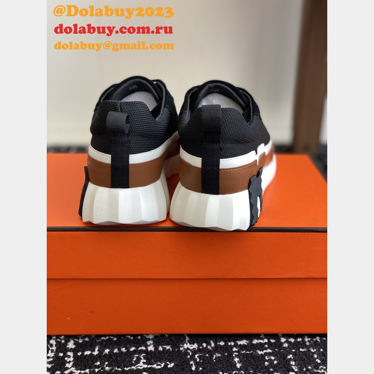 7 Star Hermes Bouncing Sneaker