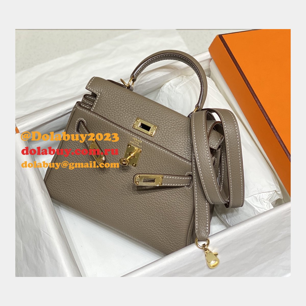 Top Quality Hermes Mini Kelly 20cm Handbags