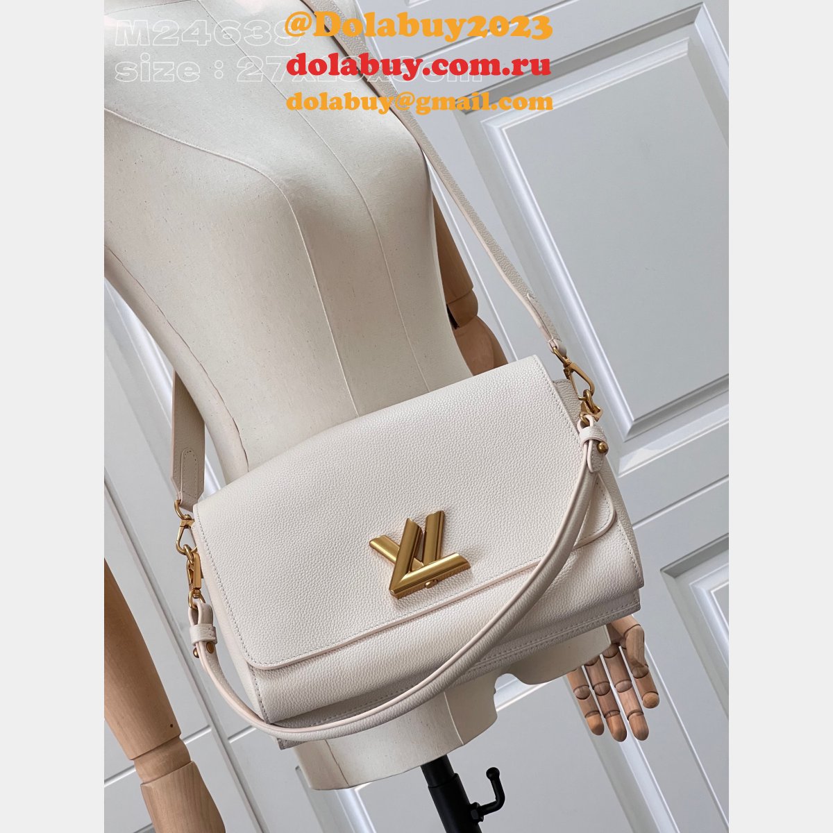 Top Wholesale Luxury Louis Vuitton Fake Soft Twist M24639 Bag