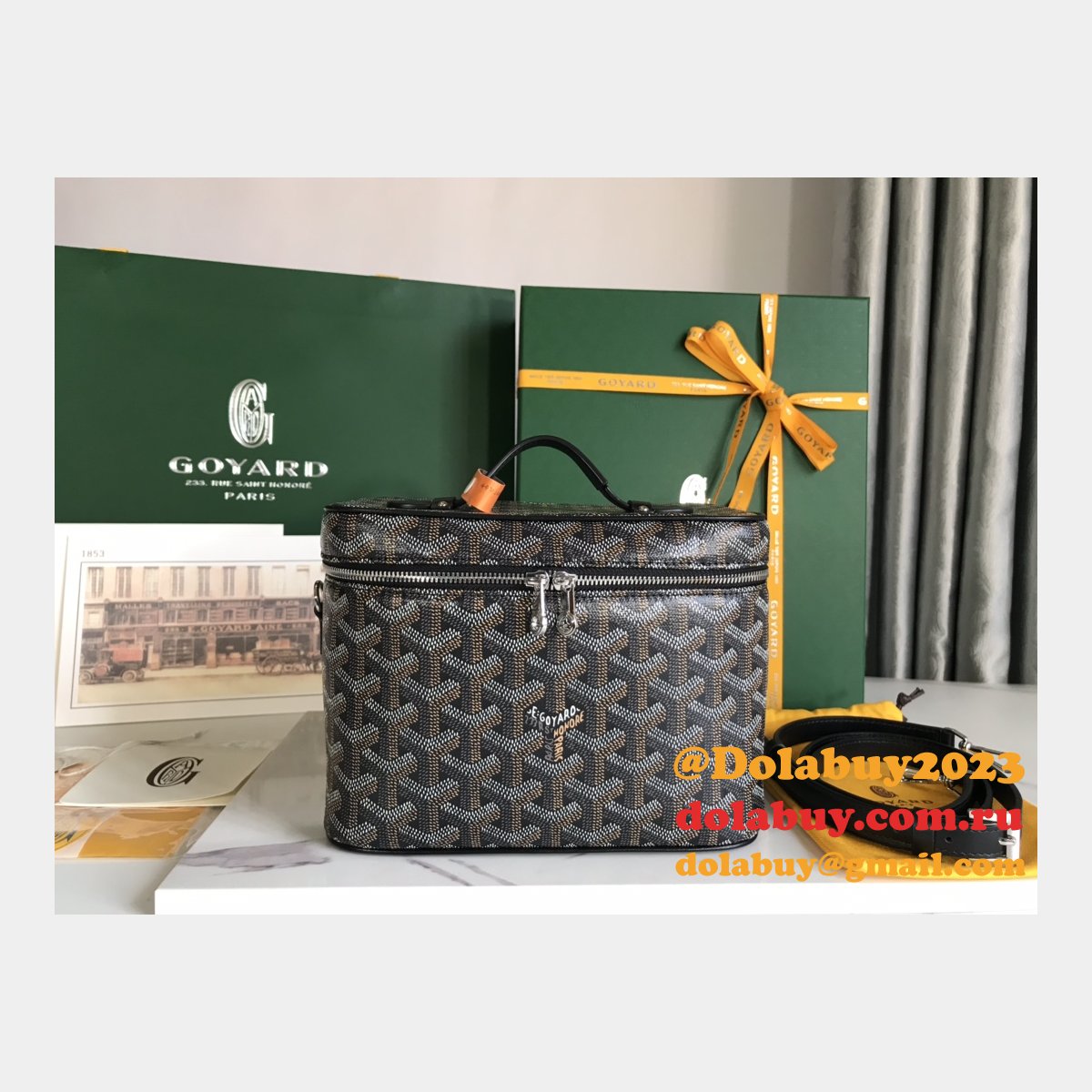 Beauty Fake Designer 020185 Makeup Goyard Muse Luxury Bag