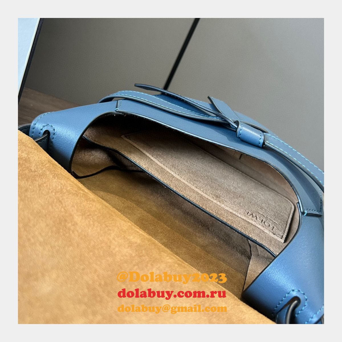 Best 1:1 Wholesale Mirror LOEWE GATE HADNBAG 25MM