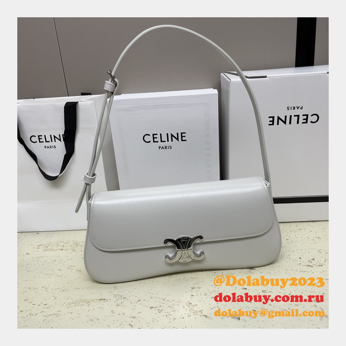 Knockoff Celine Lola Triomphe Wholesale 115533 Designer Bag