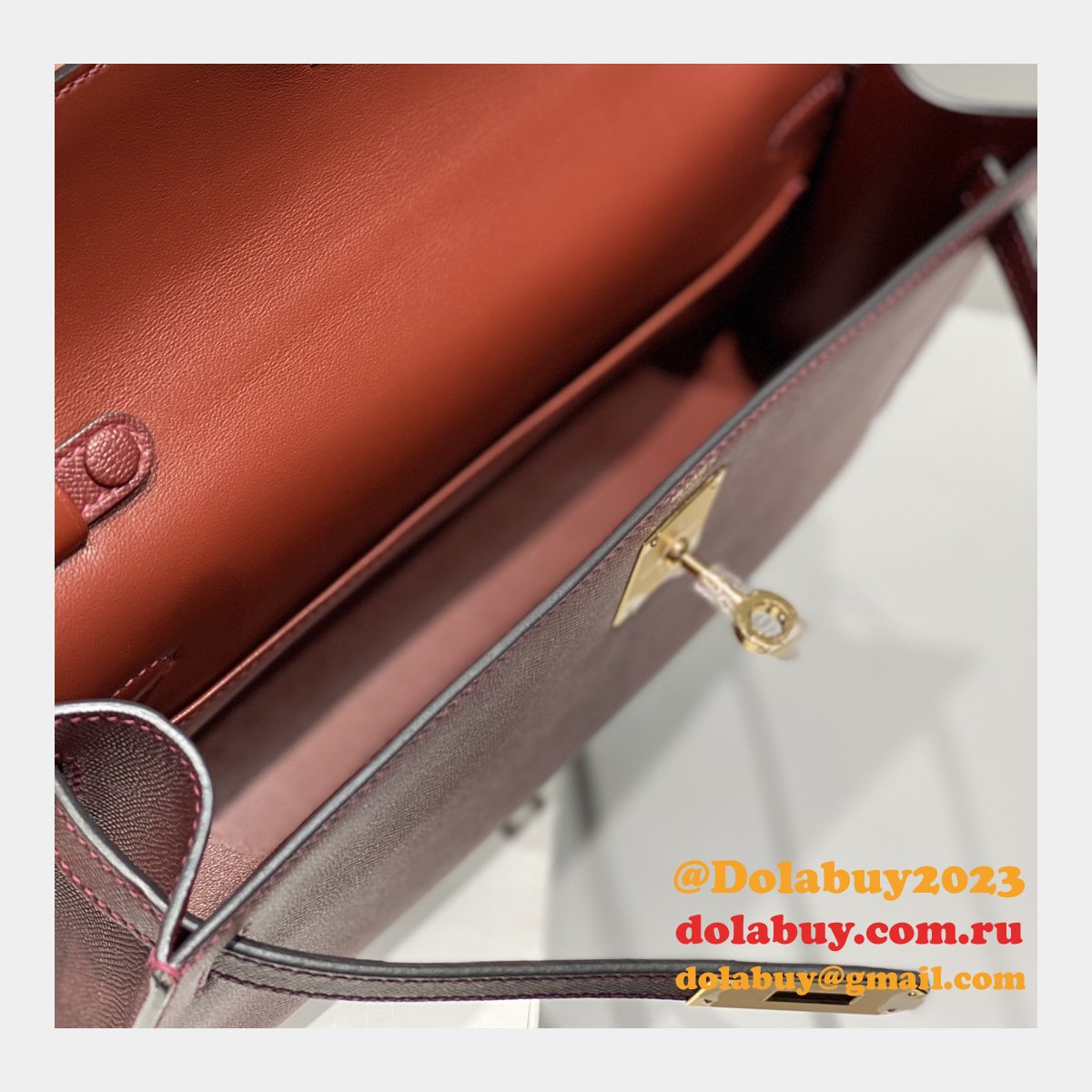 Luxury hermes kelly elan Customized Madame BAG