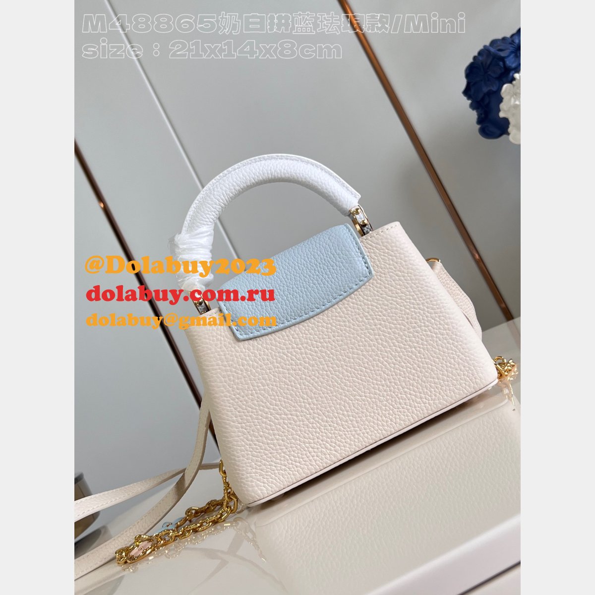 Louis Vuitton Capucines Wholesale Original M48865 Replica Bag