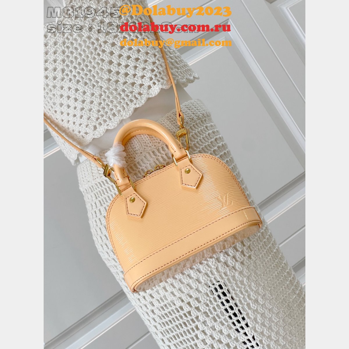 Nano Alma Epi Louis Vuitton Replcias Best M81945 Bag