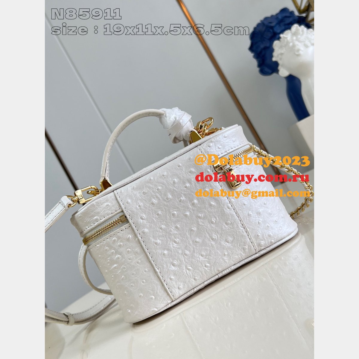 Inspired Vanity Chain Pouch N85820 7 Star Louis Vuitton Bag
