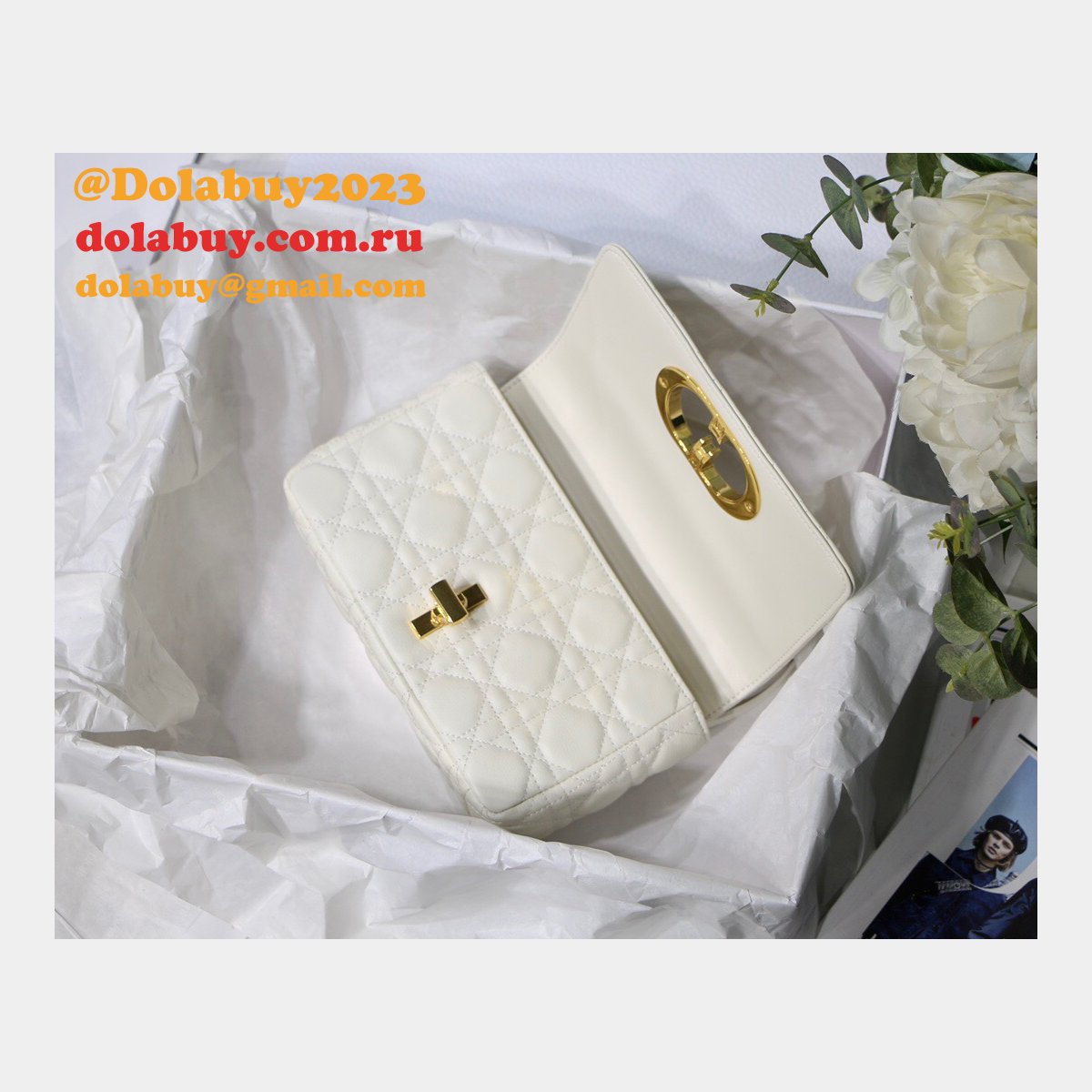 Dior Top Quality white Debuts the New Caro Bag