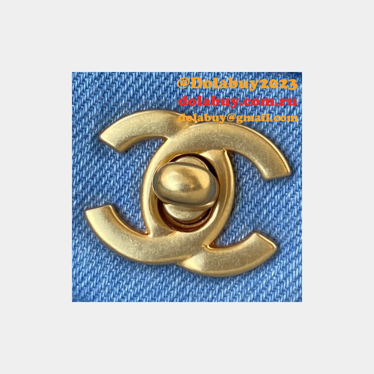 Best Replica AS1786/AS1787 light/deep Blue color Denim Handbags 2022