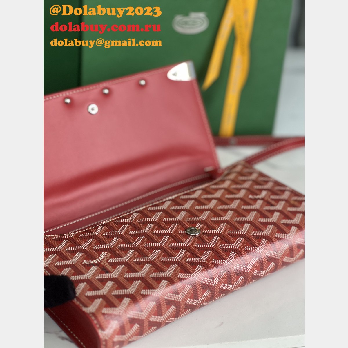 Monte-Carlo 020178 Designer Goyard Clutch Fashion Replica Bag