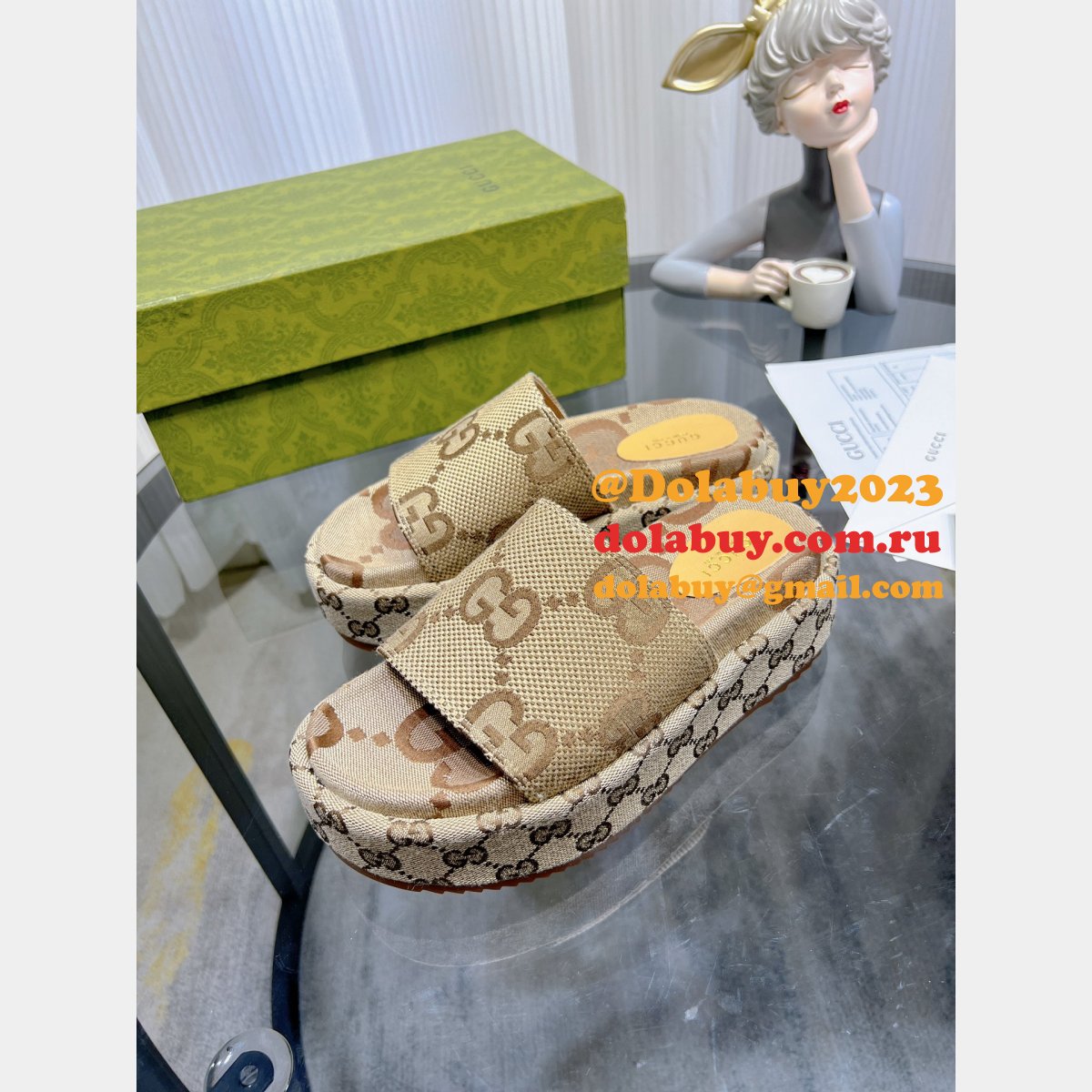 buy G*u*i replica cheap high quality sandals online