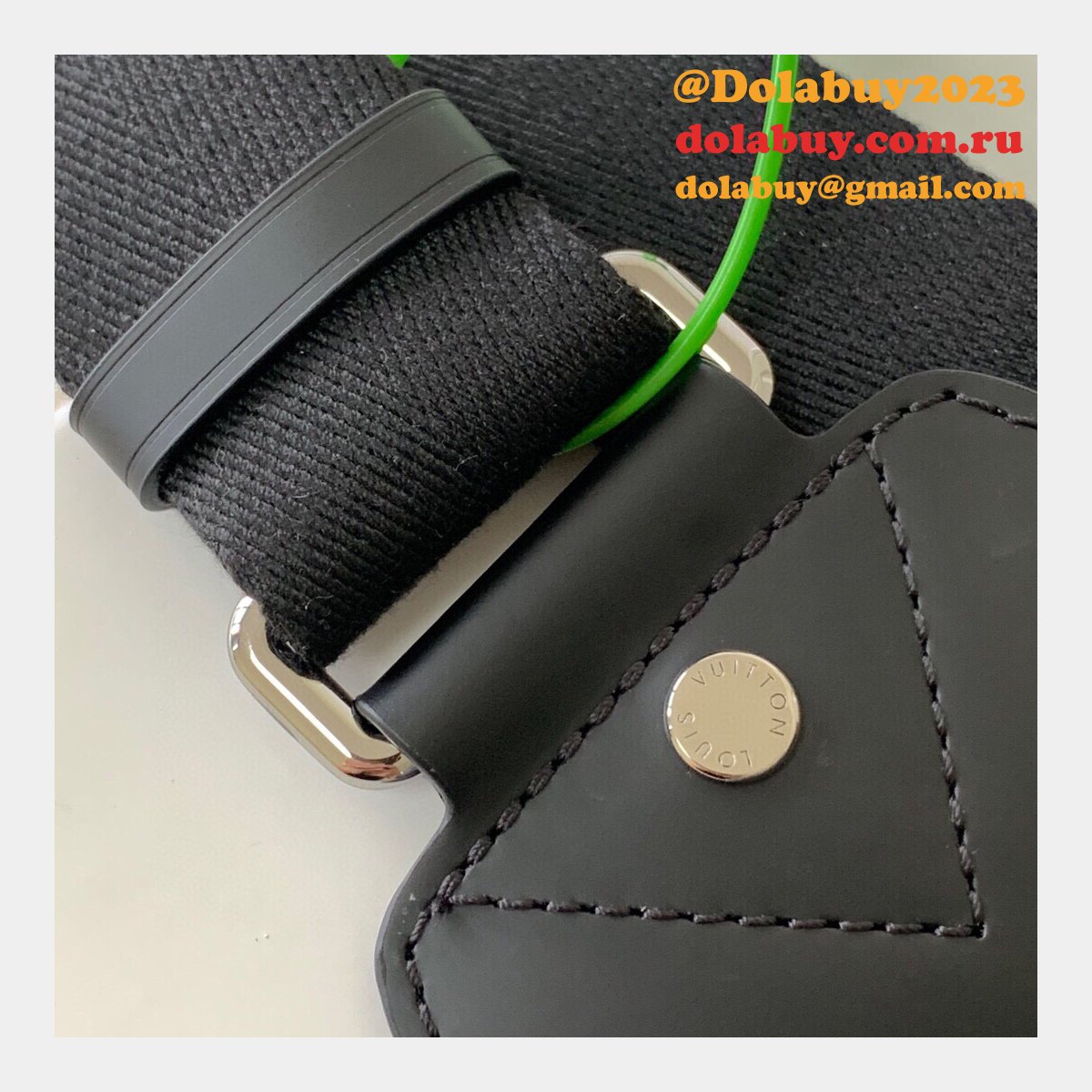 Louis Vuitton Replicas Avenue Sling Bag Damier Graphite Canvas N41719 Grey