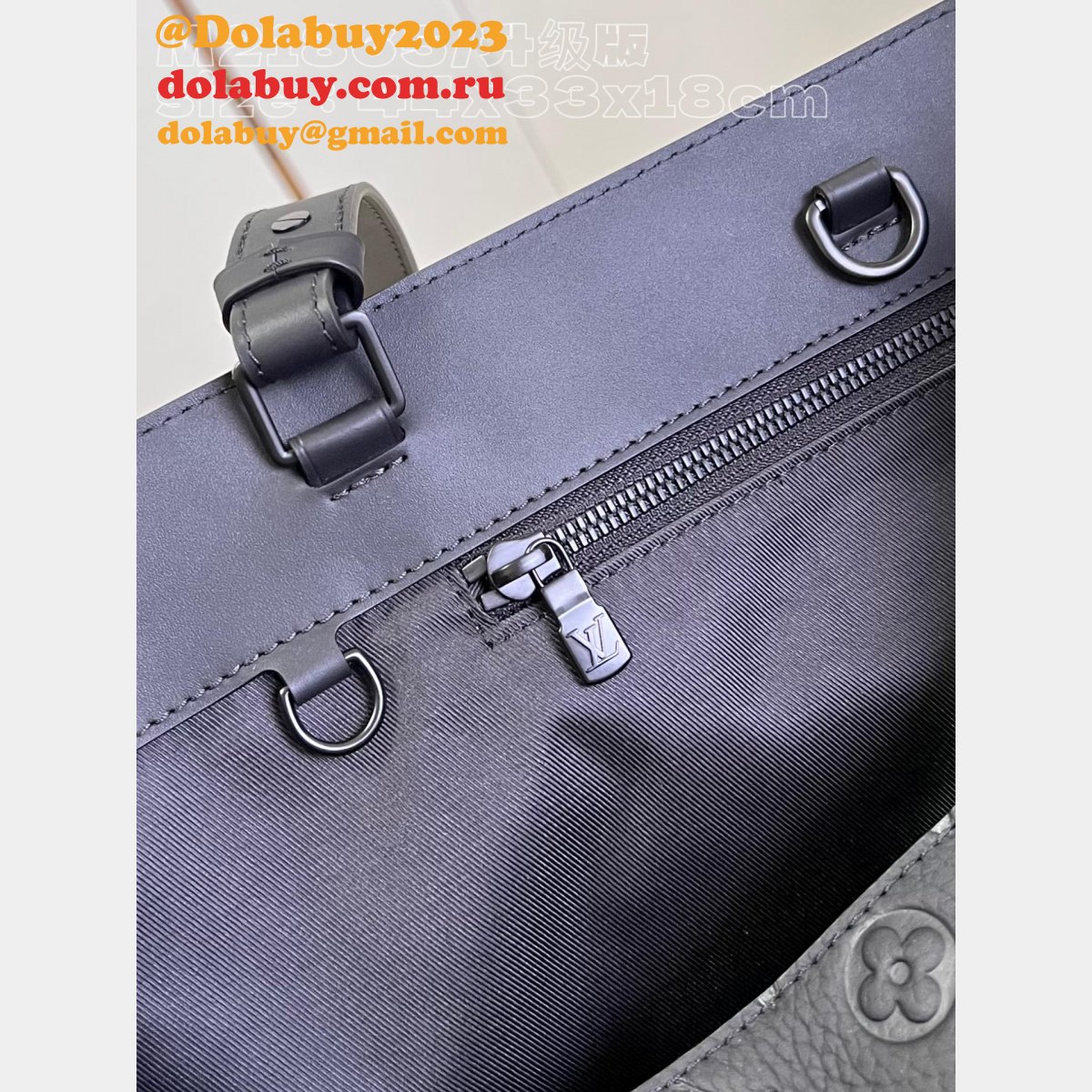 Wholesale Sac Plat 24H Monogram Taurillon M21865 Fake Louis Vuitton Bag