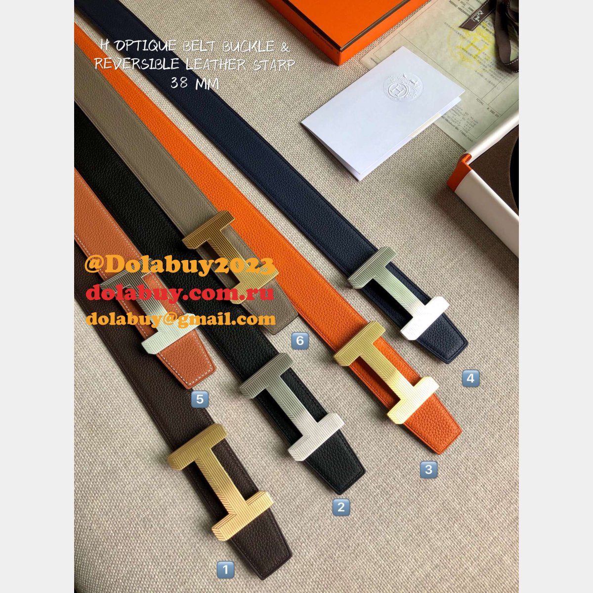 Buy High Quality Replica Hermes H Belt 38mm Original