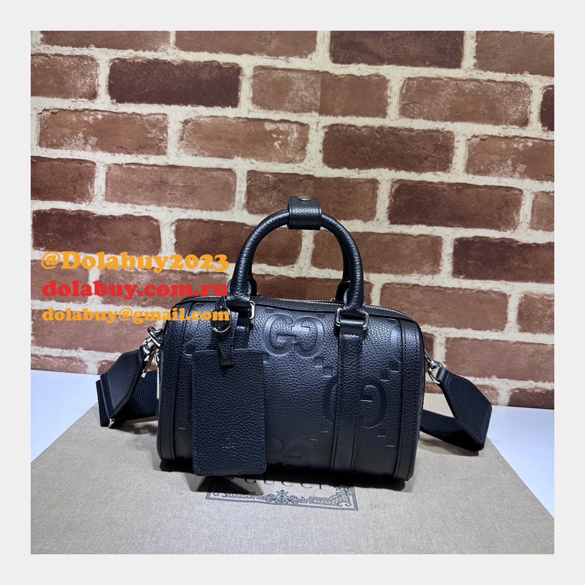 jumbo gg replica G*u*i 7 star 725292 duffle inspired bag