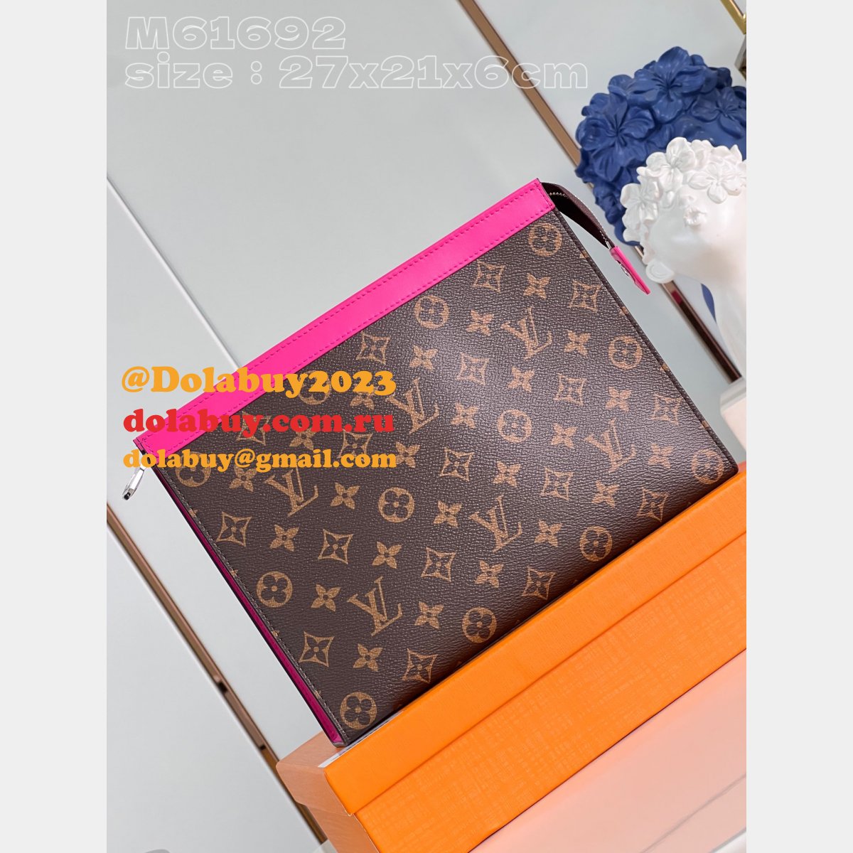 Pochette Voyage Copy Top Quality M61692 Louis Vuitton Replica Bag