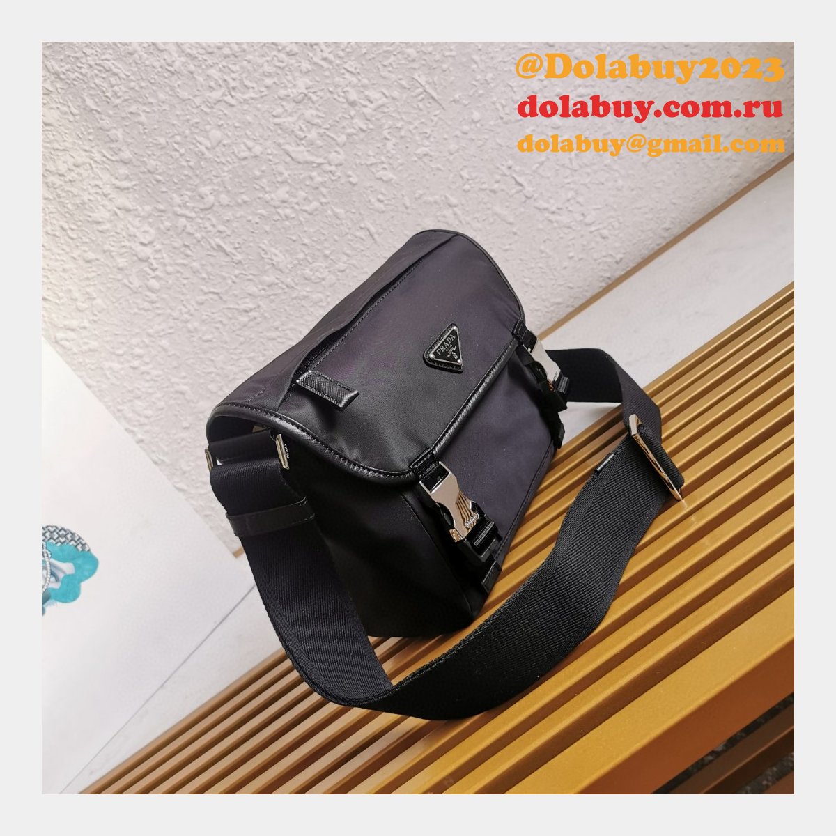 Cheap Top Quality Prada Re-Nylon New messenger bag