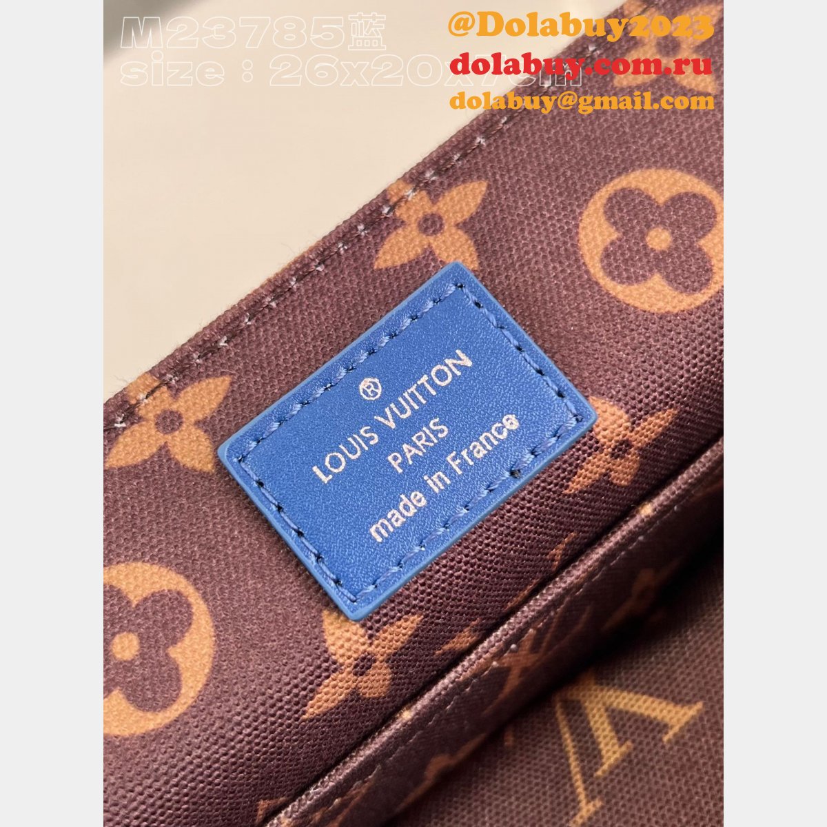 District 1:1 Mirror Monogram M23785 Men Louis Vuitton Replica Bag