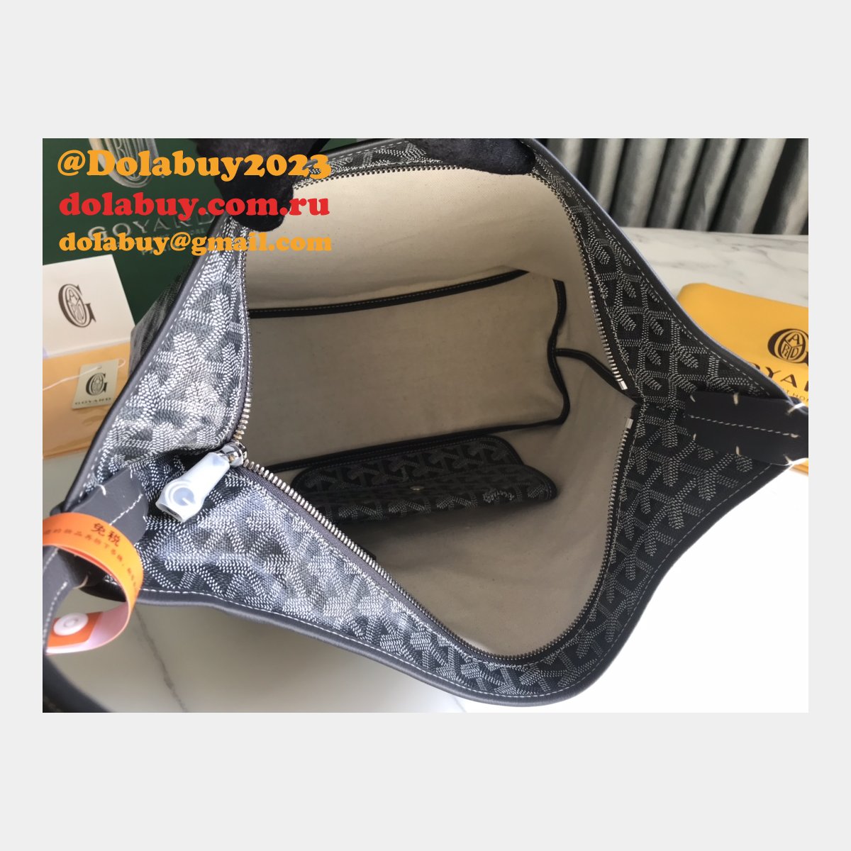 Designer Goyard Hobo Bohème Saint Louis Artois Replica Bag