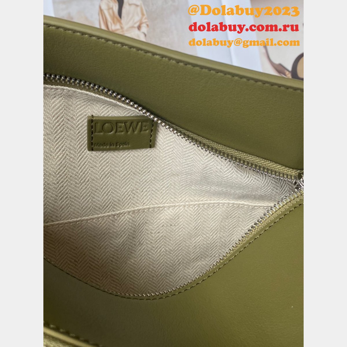 Top Quality Loewe Small Classic Calfskin Puzzle Belt Bag