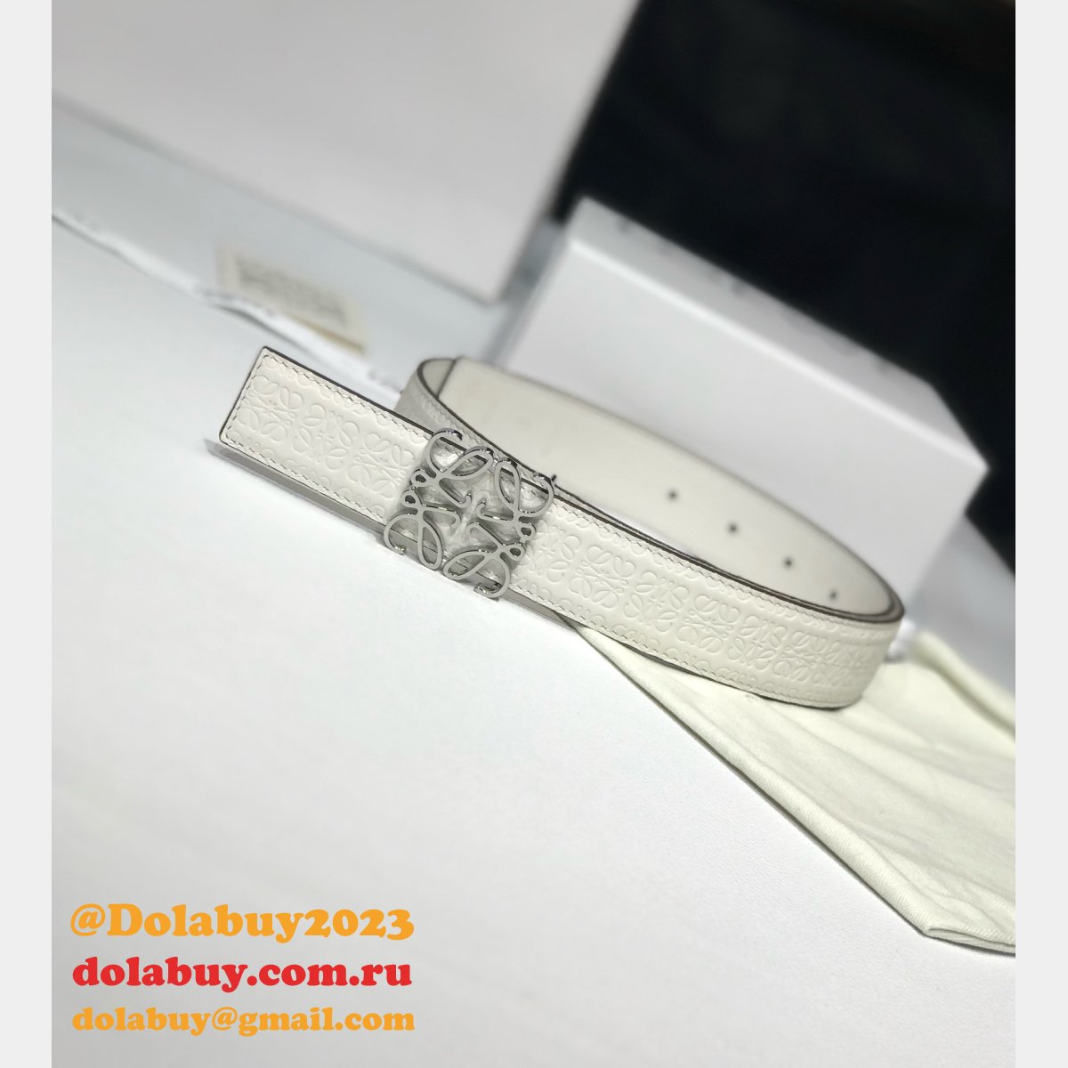 Best High-Quality 3.2CM Width Loewe Replica Belts Buckle