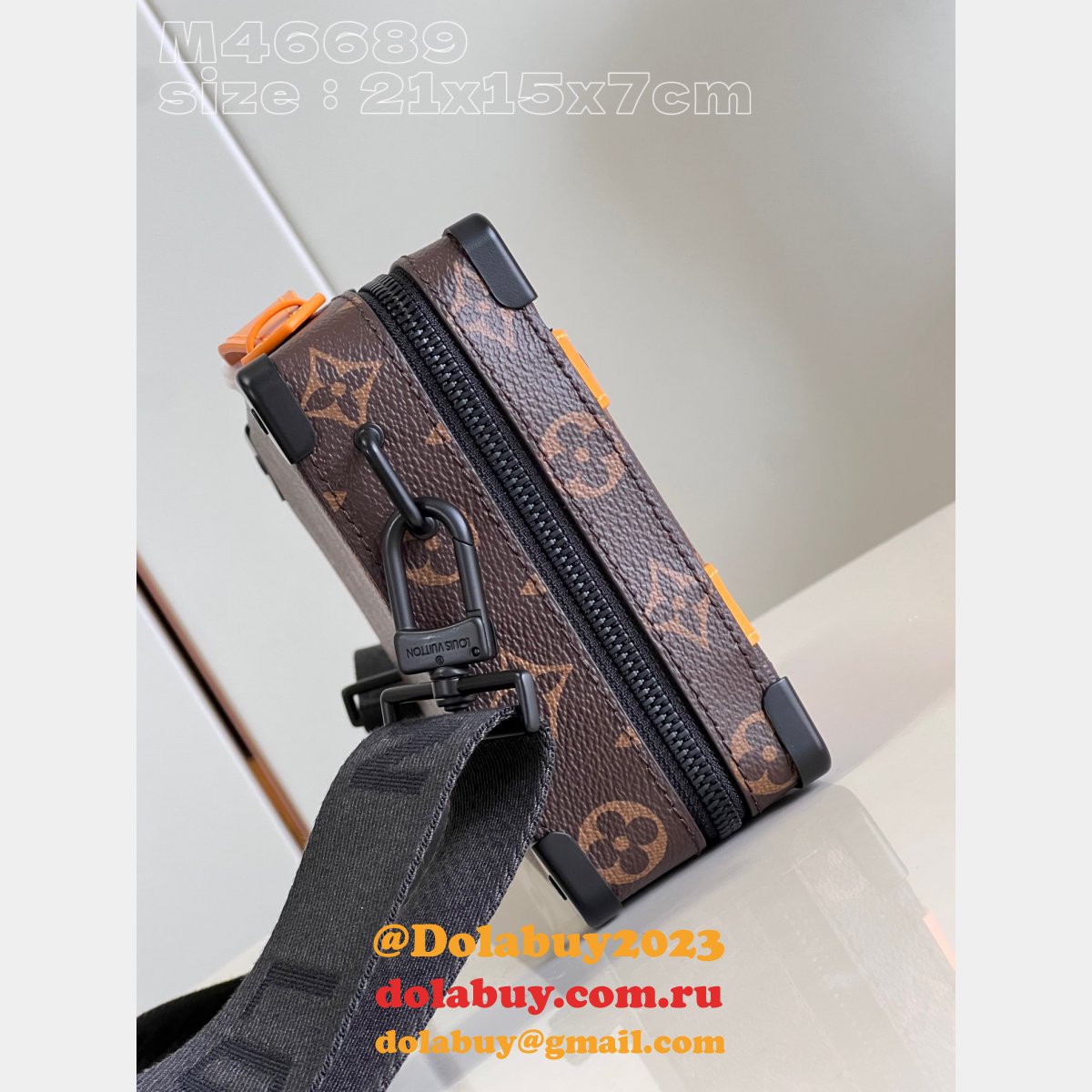 Best M46689 Handle Soft Trunk Louis Vuitton High Quality Fake Bag