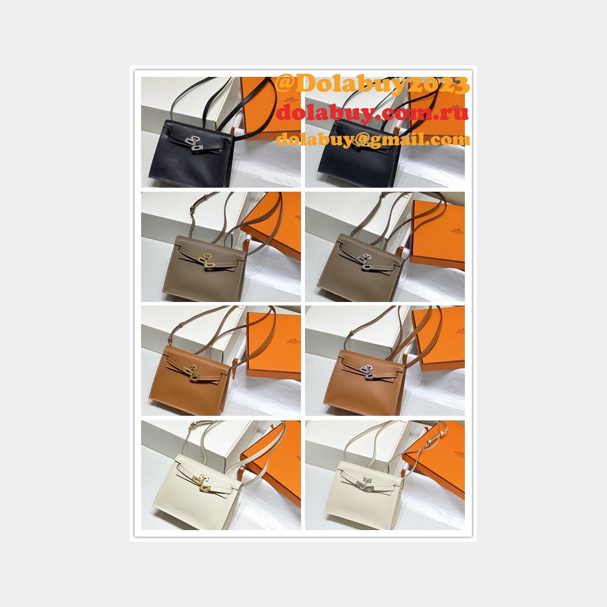 Best Replica HERMES KELLY DANSE 1:1 Mirror Bag