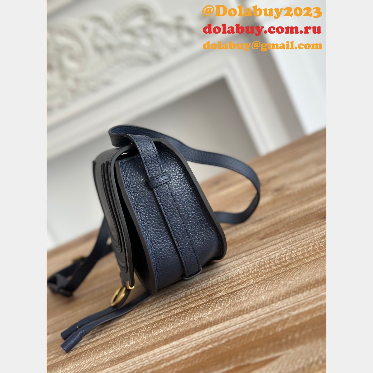 Top Quality Chloe Marcie Cowhide 1:1 Mirror Handbag