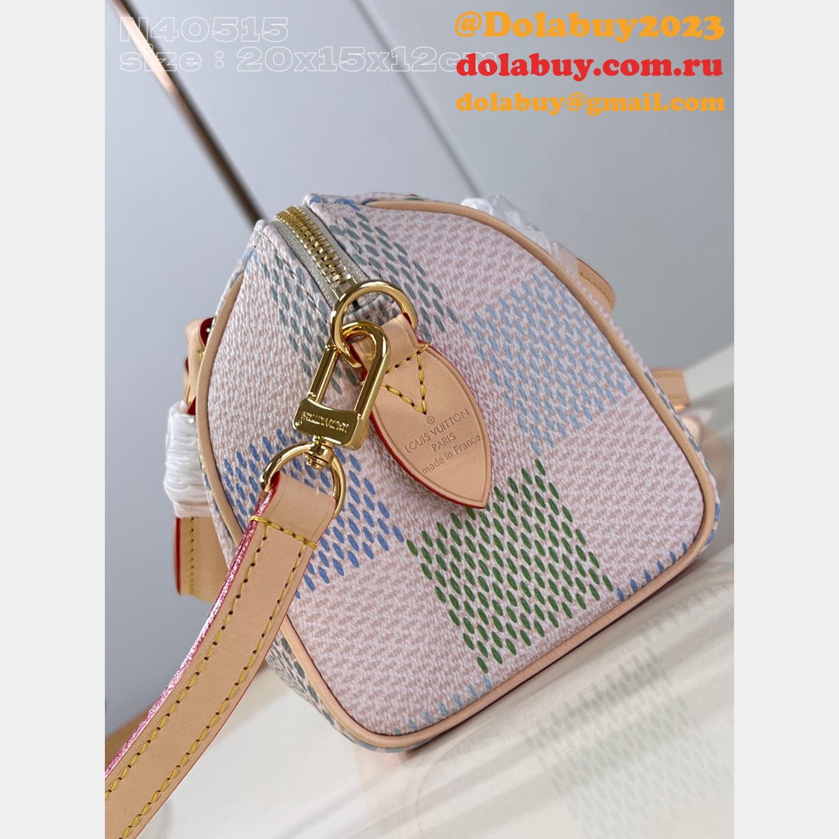 Speedy Bandoulière 20 Other Damier Canvas N40515 Fake LV Bag