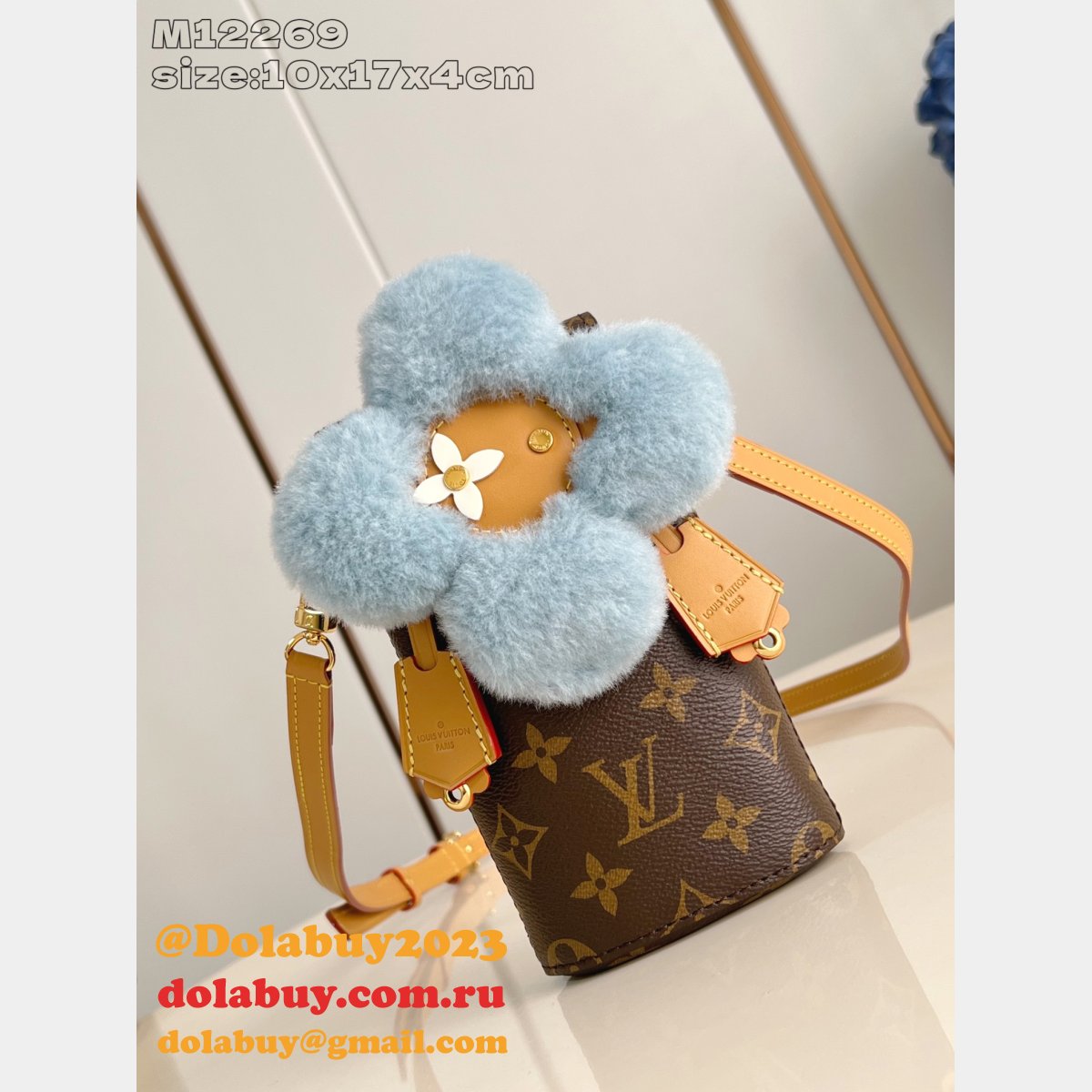 Louis Vuitton Knockoff 1:1 Mirror M12269 Vivienne Phone Pouch Bag