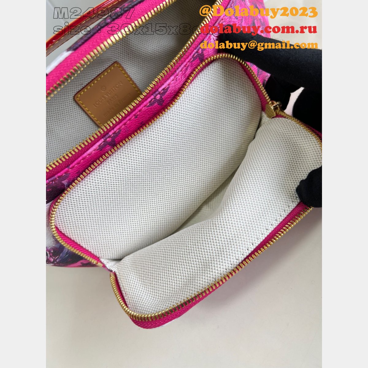 Louis Vuitton Designer 7 Star Inspired M24987/M24492 Rush Bumbag Men Bags