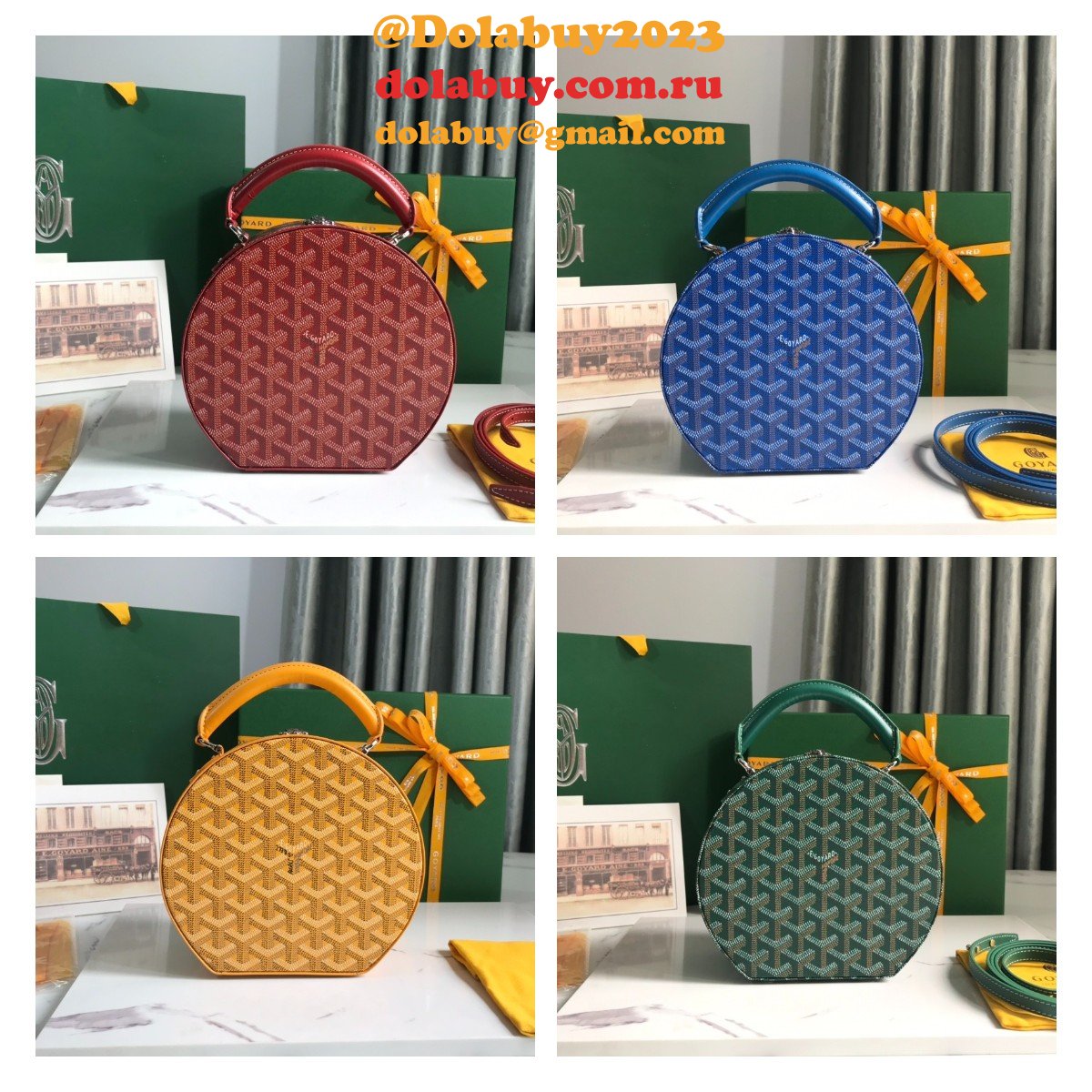 Top Quality Goyard Alto Box Bag #020216