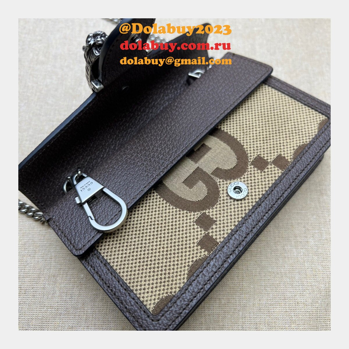 G*u*i top quality dionysus 476432 gg supreme super replica bag