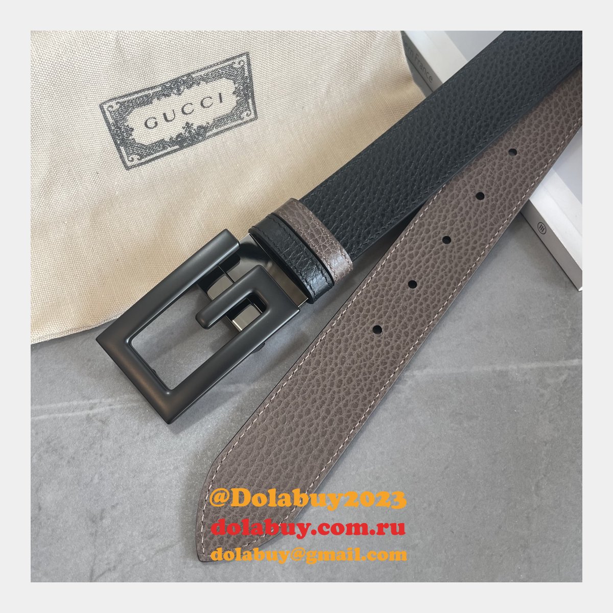 Replica GG 35mm Designer Top Quality Belt