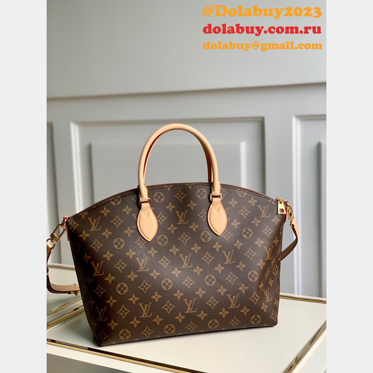 Designer Louis Vuitton Replicas M45987/M45986 Boétie PM Monogram Handbags