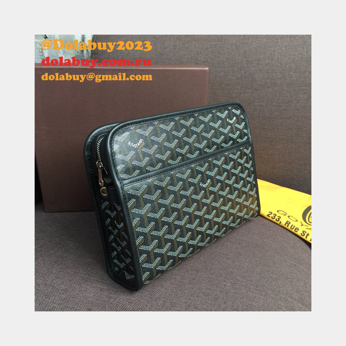 Top Quality Goyard Multi-Color Cosmetic toiletry bag