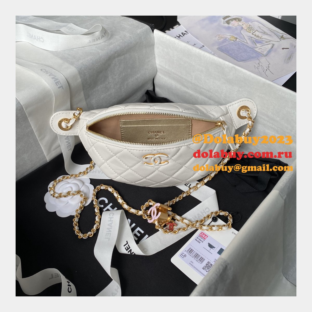 Inspired Top Quality AS4113 Waist Shoulder Chain Bags