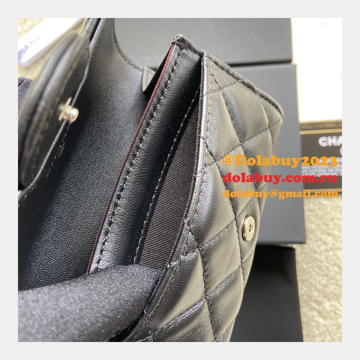 Wholesale CC Best Card Holder A80799 black color