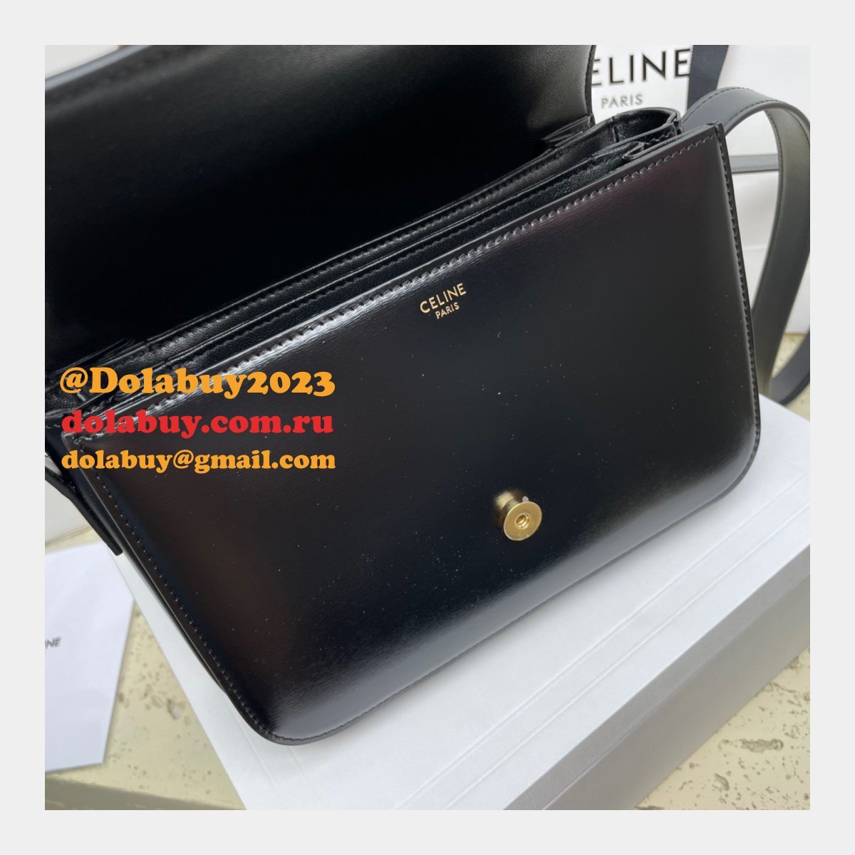 Replica Best Celine Triomphe 22cm Bag Dupe You Can Afford