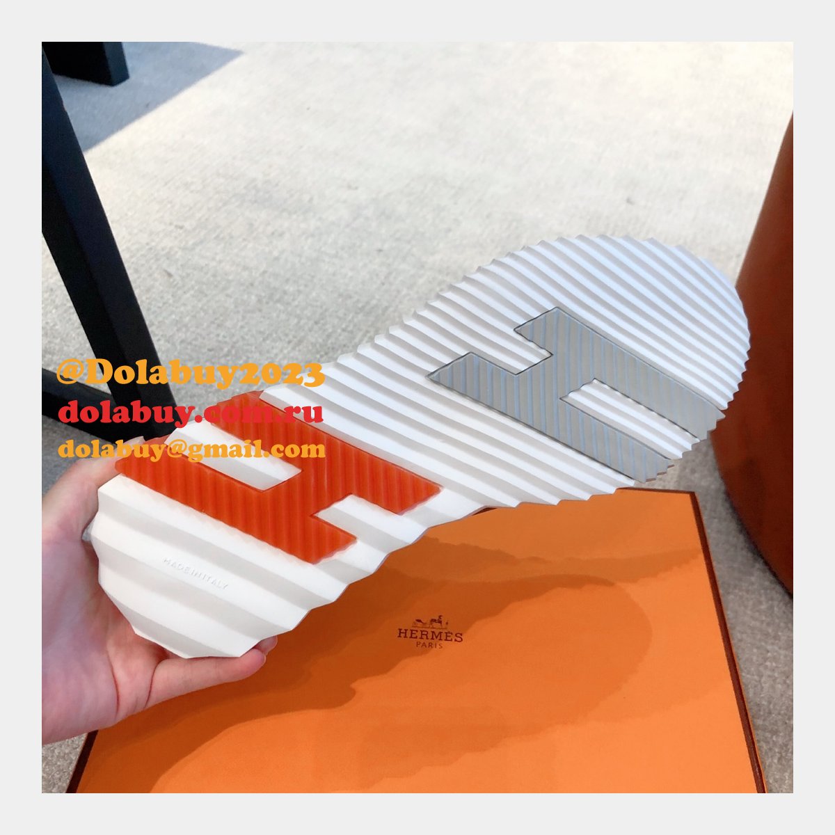 Fashion Designer Hermes WOMEN/MEN BOUNCING SNEAKER