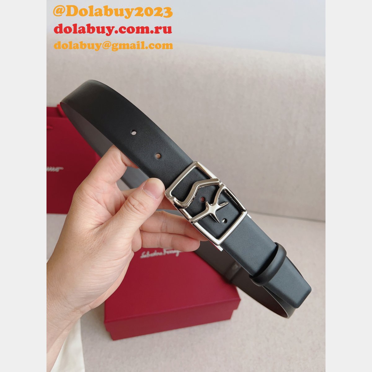 High Quality FERRAGAMO BELT 35MM 1:1 Mirror