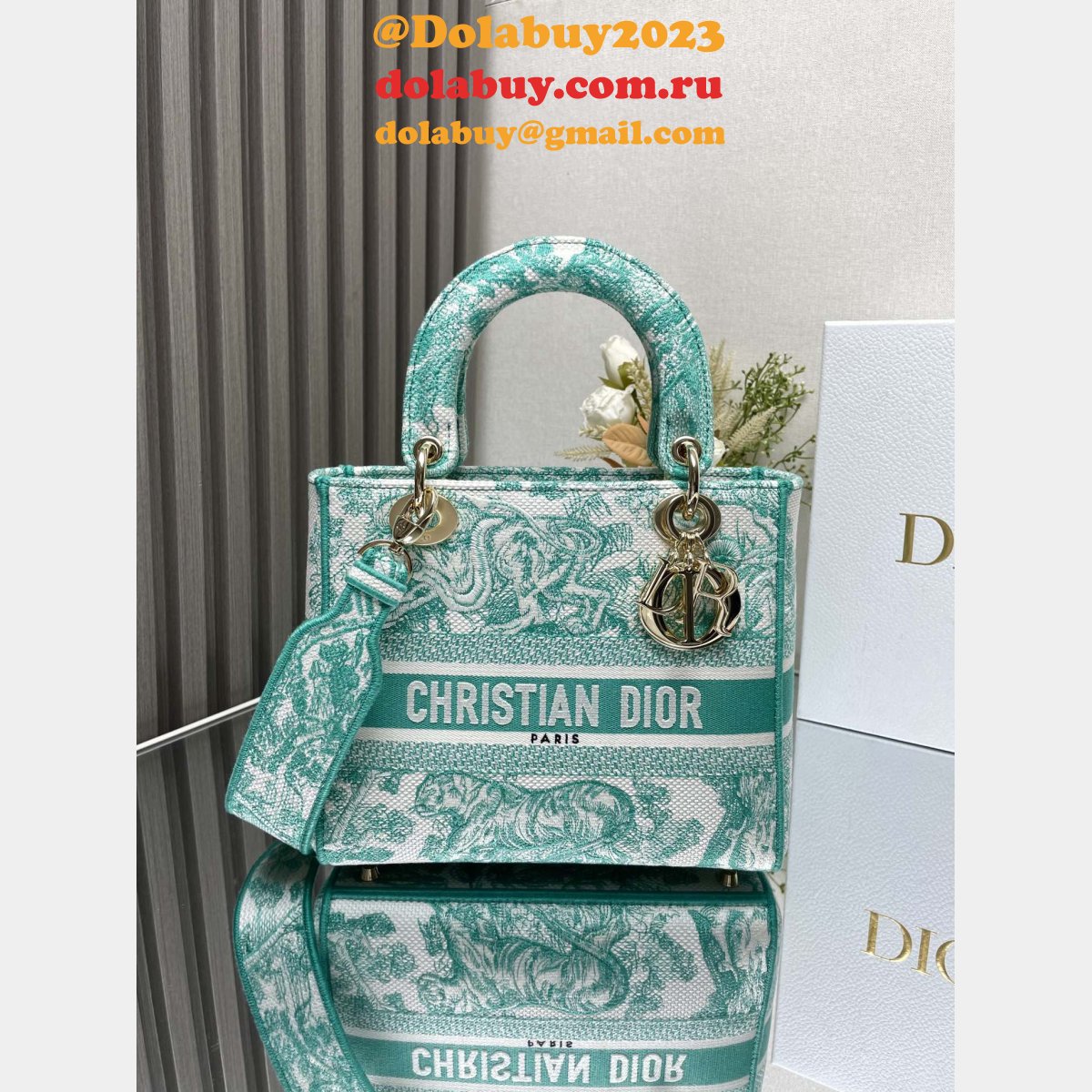 7 Star REPLICA LADY DIOR UK 24CM SHOULDER BAGS