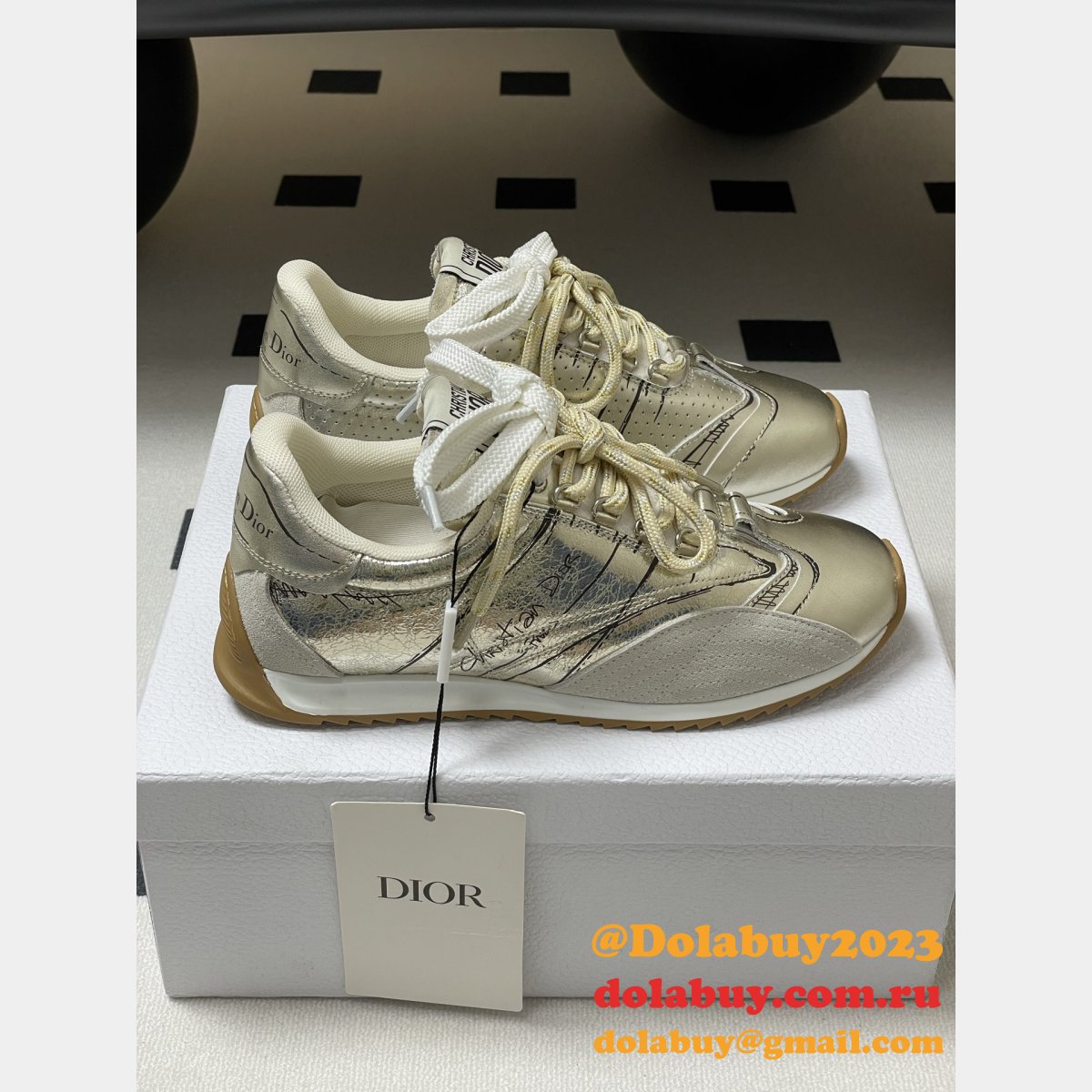 Top Quality Dior D-Sketch Sneaker