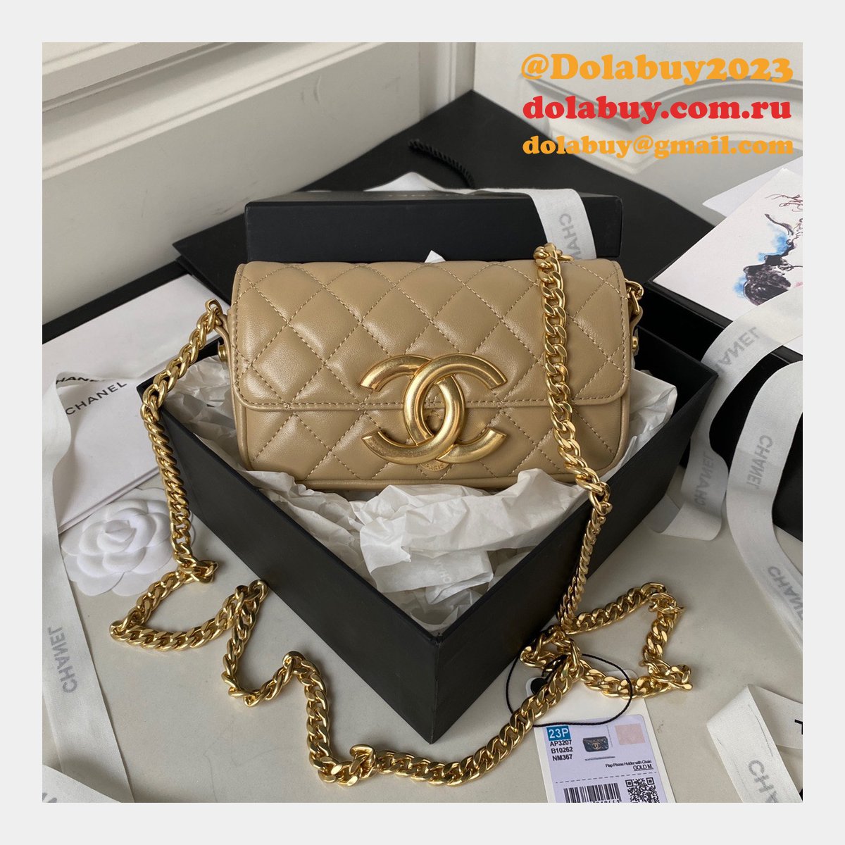 Wholesale High Quality AS3207 Flap Fake Bags