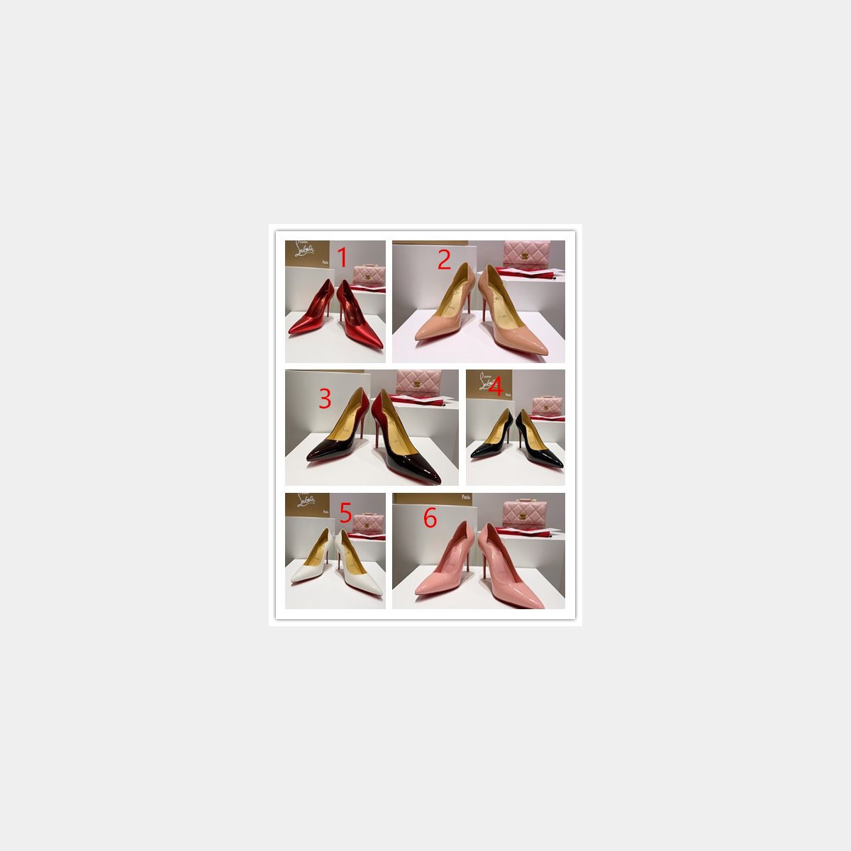 7 Star TOP Christian Louboutin High Quality Best HIGH HEEL SHOES