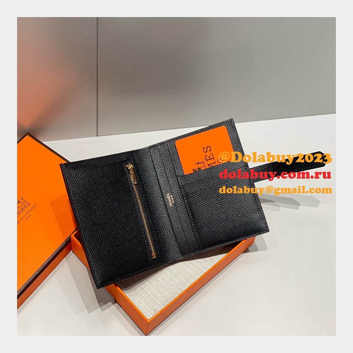 High Quality Luxury HERMES Best Epsom Wallet