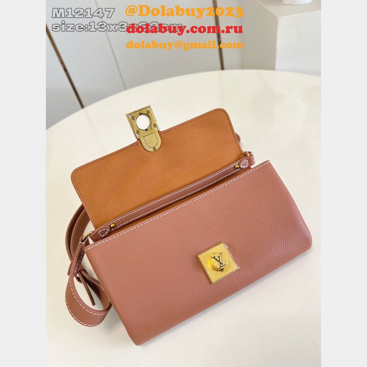 Louis Vuitton Designer Wallet On Chain Low Key M12147 Brown Bag