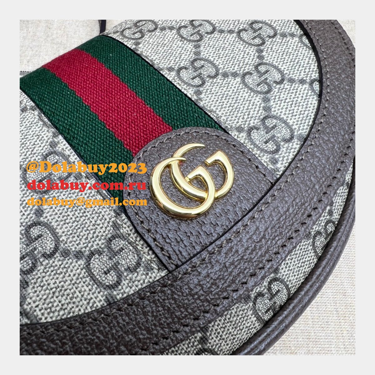 G*u*i high quality ophidia 757309 gg shoulder copy bag