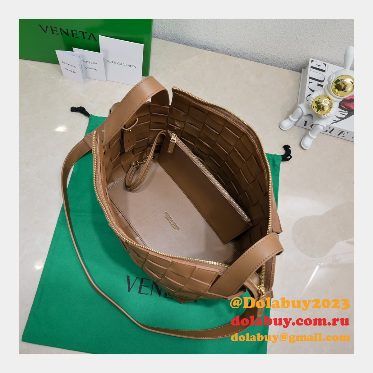 Designer Bottega Veneta 7466# High Quality Bowling Replica Bags